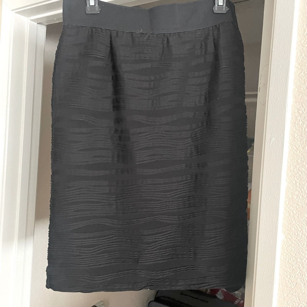 Alfani black pencil skirt size 12
